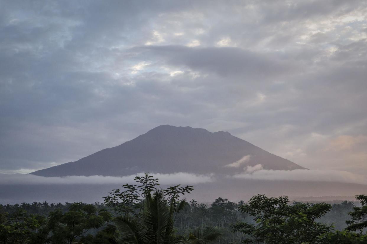 Officials have warned of increasing activity on Mount Agung: Getty Images