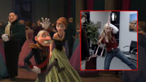 The other nod to 'Arrested Development’ comes when the Duke of Weselton is seen doing the Bluth family chicken dance.