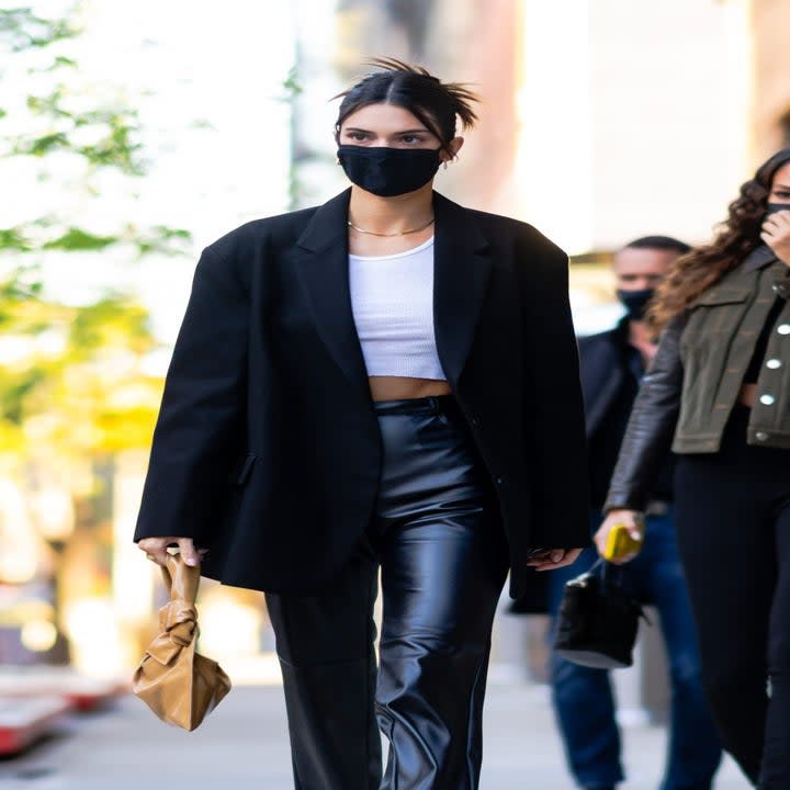 Kendall Jenner is seen in Tribeca