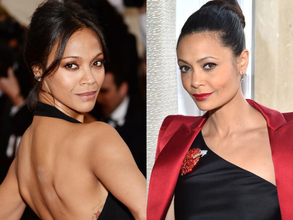 zoe saldana thandie newton