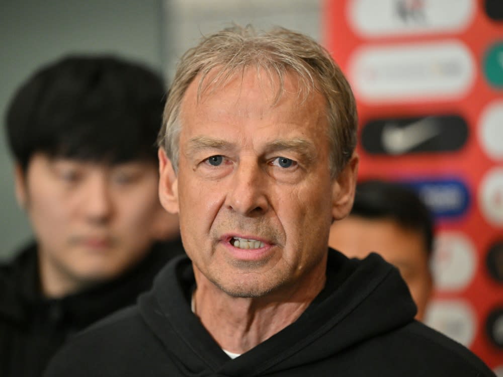 Jürgen Klinsmann als südkoreanischer Nationaltrainer (JUNG YEON-JE)