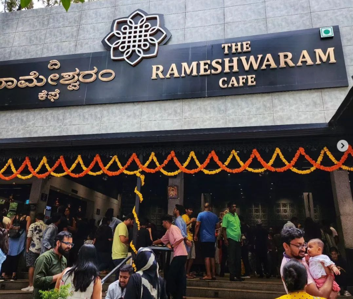 Rameshwaram Cafe, a prominent restaurant serving south Indian cuisine of dosas and idli, opened in India’s Silicon Valley city Bengaluru in 2021 (Instagram: Rameshwaram Cafe)