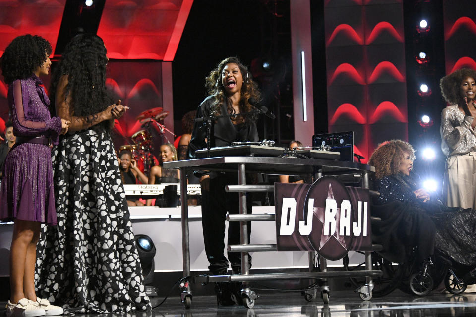 Taraji P. Henson performs onstage during Black Girls Rock! 2017 at NJPAC. (Photo: Dia Dipasupil via Getty Images)