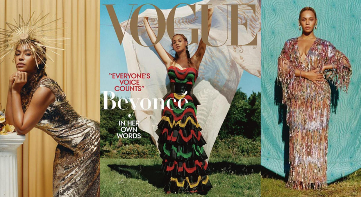 Beyonce has appeared on the cover of Vogue’s iconic September issue [Photo: Vogue]