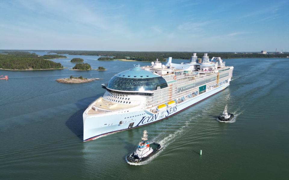 Icon of the Seas completed its successful sea trial in June