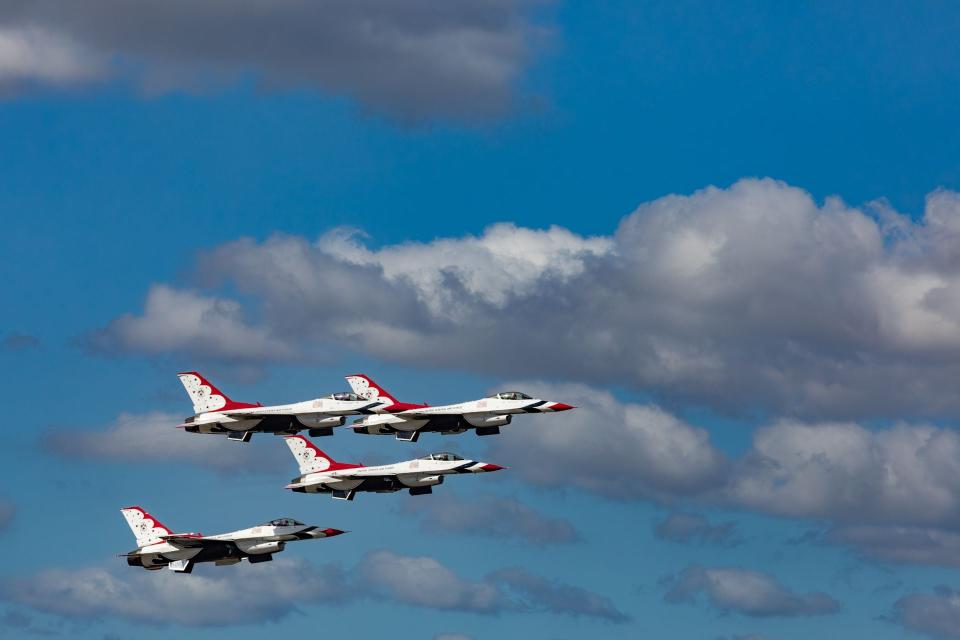 The 2023 Orlando Air Show at Orlando Sanford International Airport.