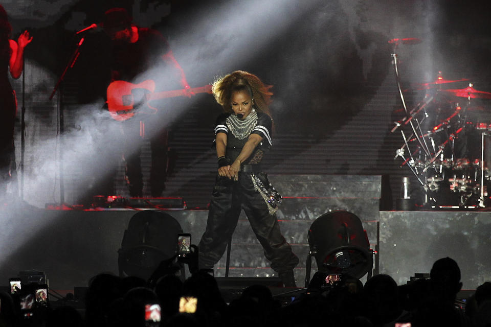 Janet Jackson at the Essence Festival on July 8 at the Superdome in New Orleans. (Photo: Donald Traill/Invision/AP)