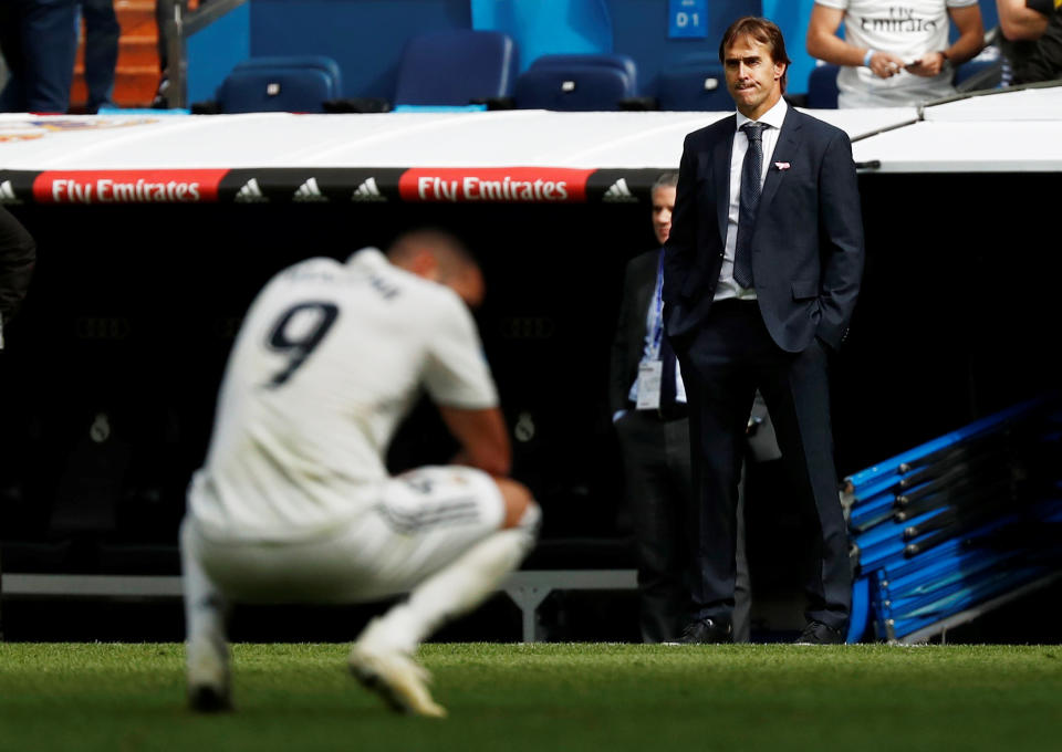 Julen Lopetegui ne devrait pas rester encore longtemps sur le banc du Real Madrid.