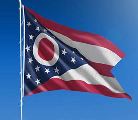 Ohio's state flag or burgee