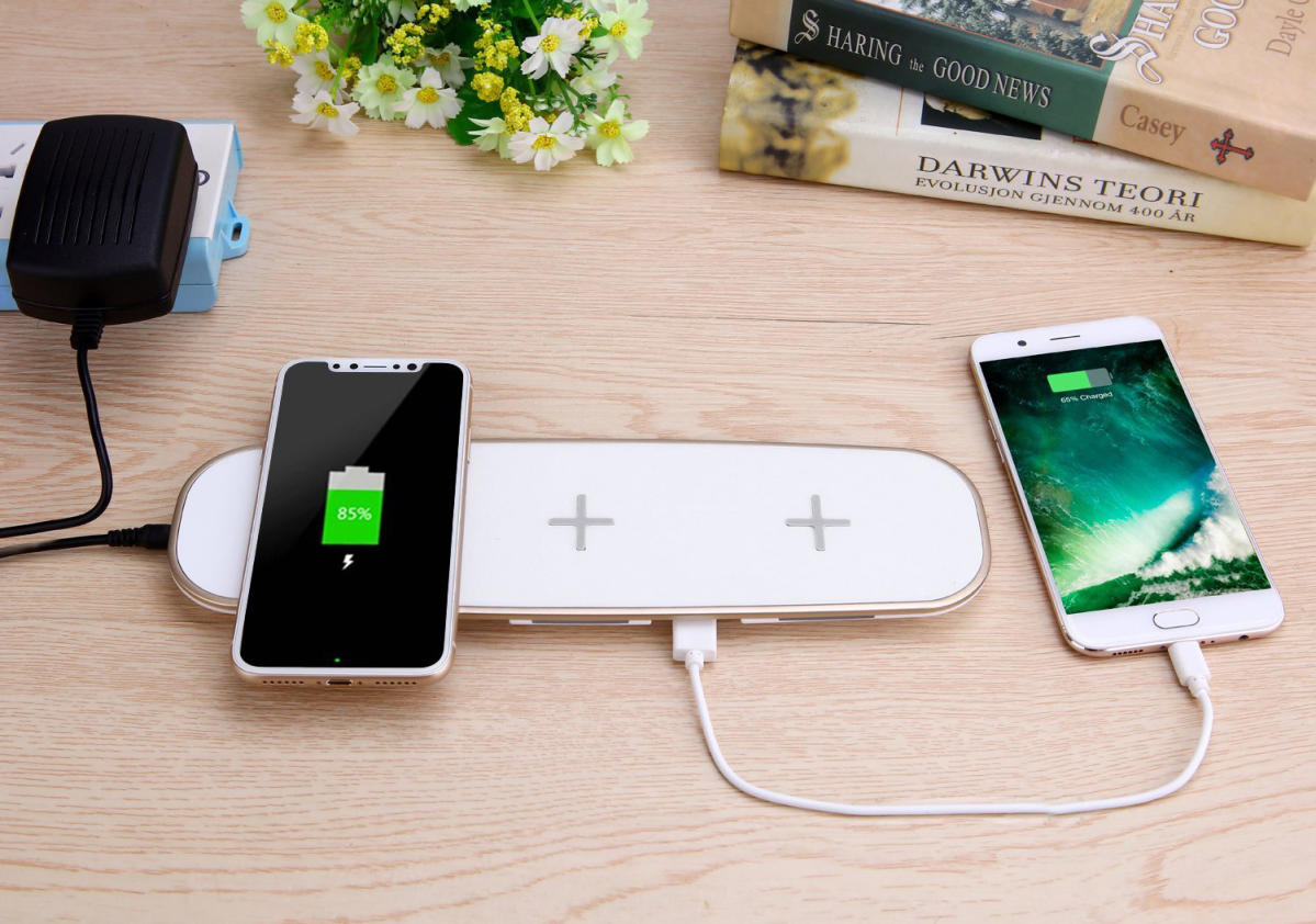 This $40 wireless charger can power 3 devices at once, just like Apple's  upcoming $200 charger