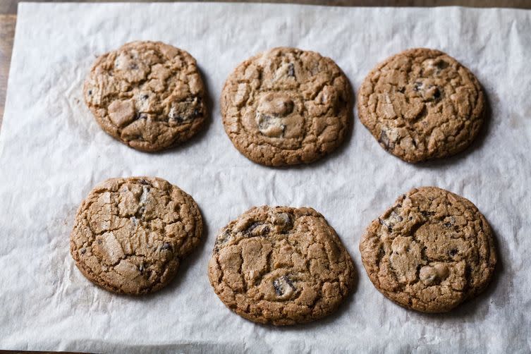 Whole Wheat Chocolate Chip Cookies