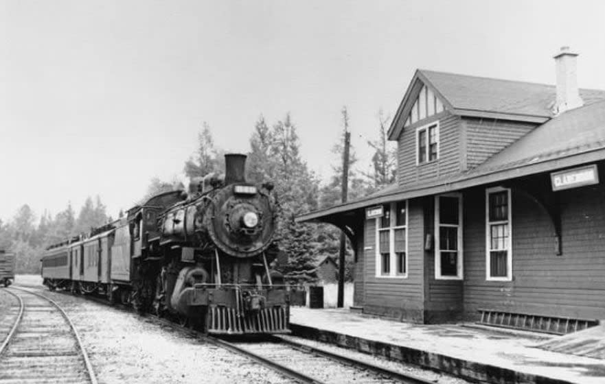 Clarendon Station Ontario historic photo