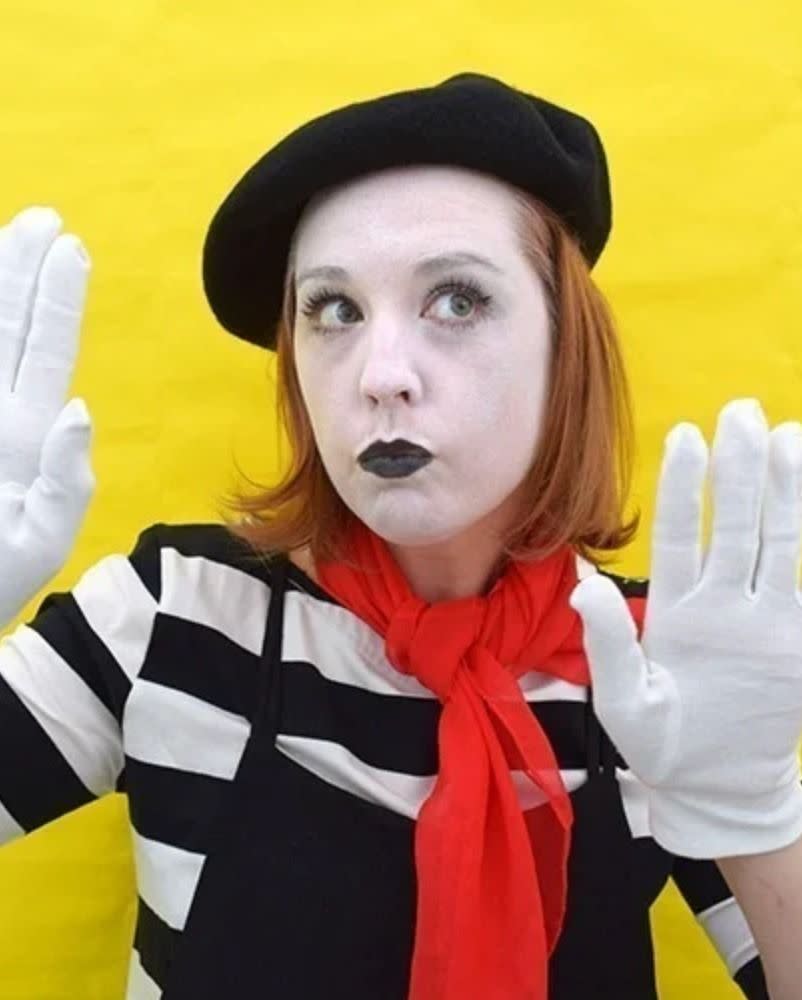 best halloween face paint ideas mime