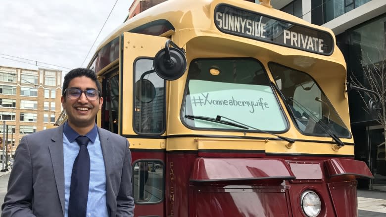 'It was like fate': Toronto man enlists vintage TTC car for surprise proposal