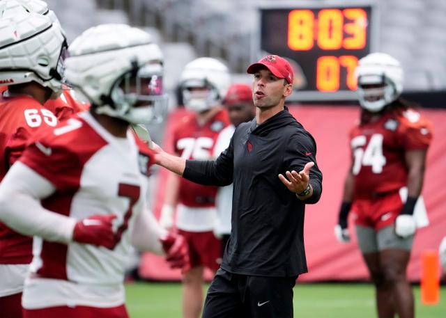 Jonathan Gannon: Cardinals' Kyler Murray 'right on schedule' in