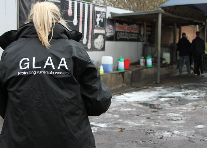 The Gangmasters and Labour Abuse Authority (GLAA) is urging banks to be vigilant for signs of modern slavery. Photo: GLAA