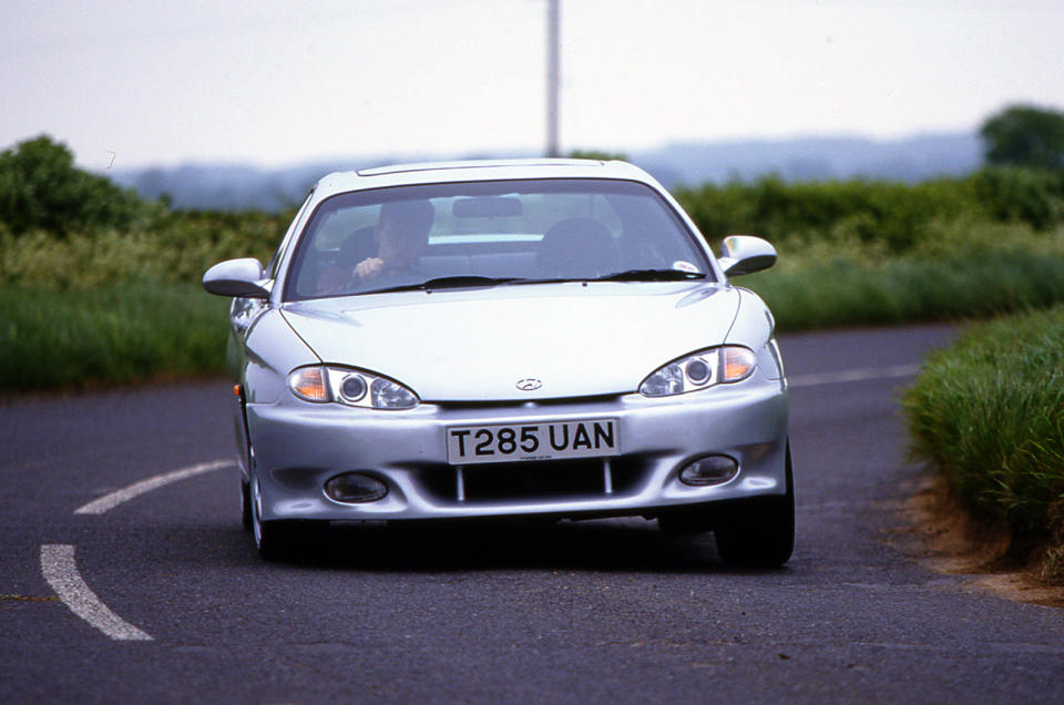 <p>Korean cars weren’t generally highly regarded in the 1990s, so it was something of a coup that Hyundai managed to sneak this swoopy coupe into people’s <strong>long-term affections</strong>. Making it was a move that paid off - it looked neat, drove nicely and was well made, and it paved the way for the brand’s subsequent successes.</p><p><strong>We found:</strong> 2001 Hyundai Coupe 1.6, 42,000 miles - £1695</p>