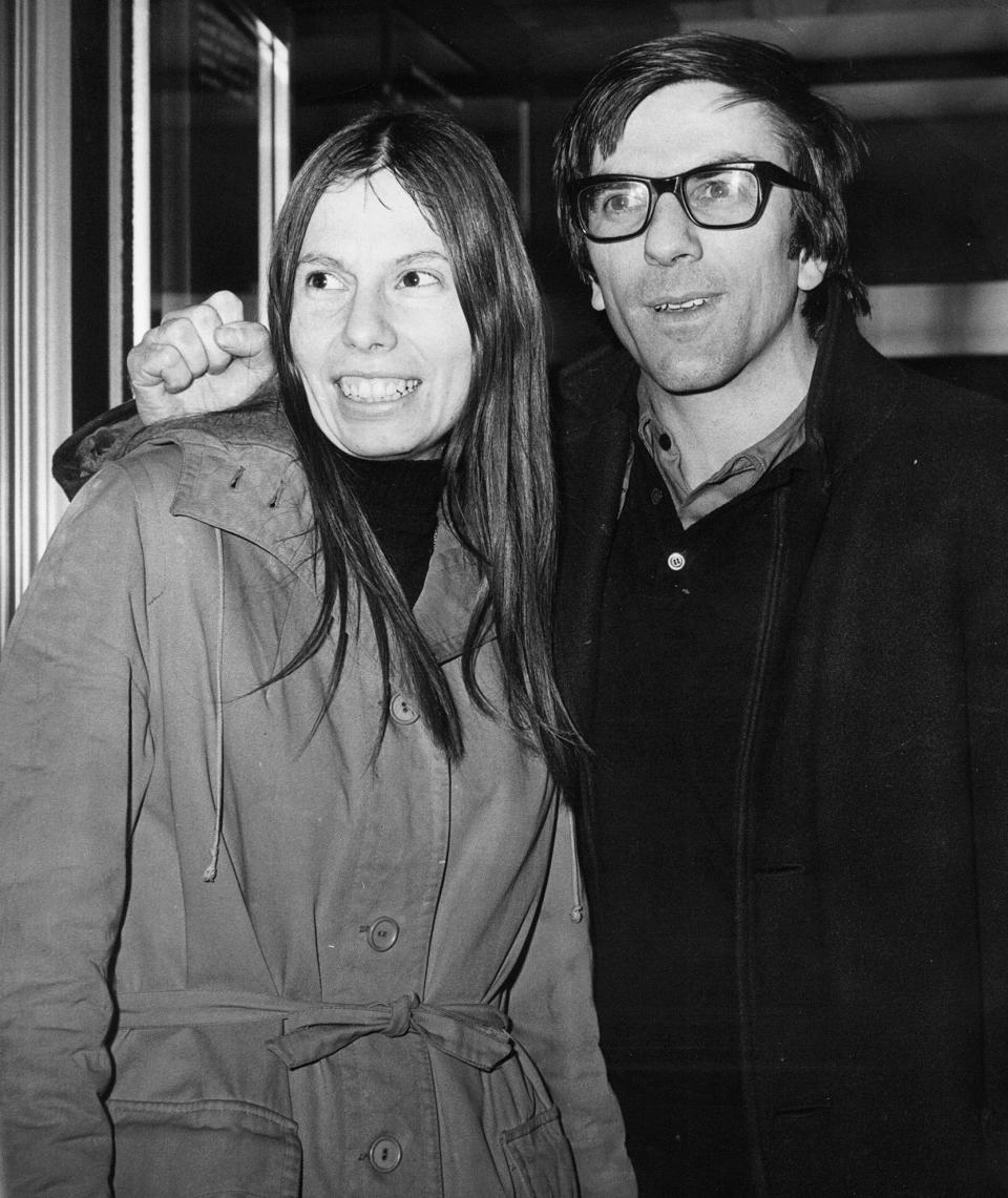Gretchen und Rudi Dutschke bei einem London-Besuch im Jahr 1970. (Bild: AP)