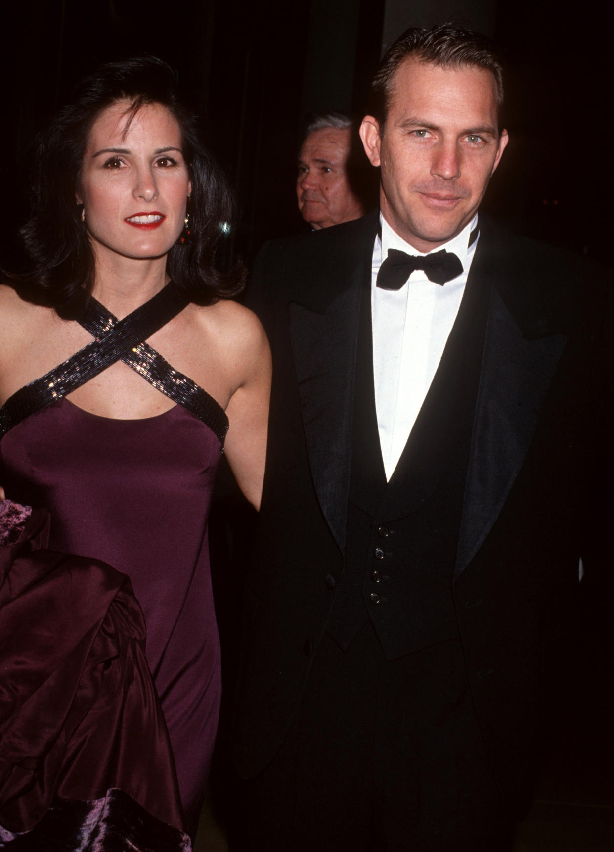 Cindy Costner and Kevin Costner (Photo by Ron Galella, Ltd./Ron Galella Collection via Getty Images)