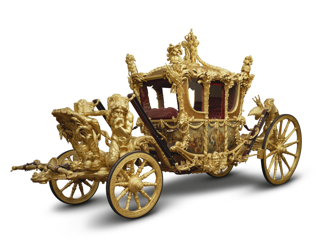 Gold State Coach ‘creaks like an old galleon but runs better than it