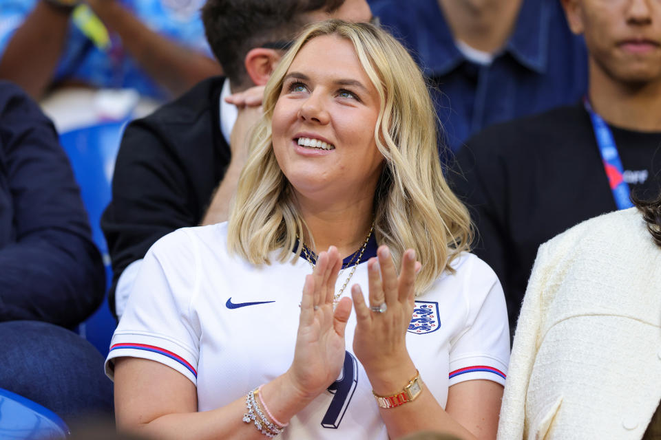 Harry Kane's wife Kate. (Getty)