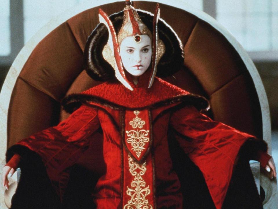 Portman in ‘The Phantom Menace’ (Rex)