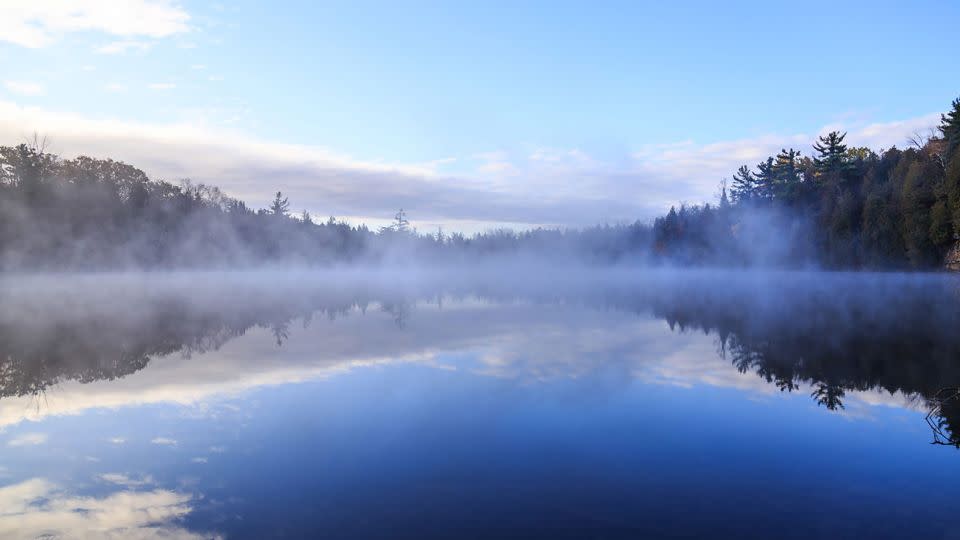 Crawford Lake in Ontario is the geological site that best reflects a new epoch recognizing the impact of human activity on Earth, said geologists of the Anthropocene Working Group. - Courtesy Conservation Halton