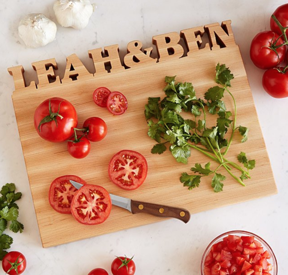 Uncommon Goods Personalized Cutting Board