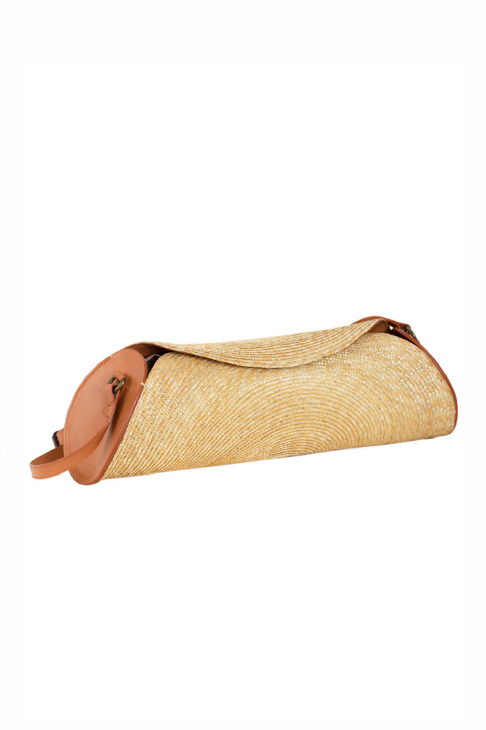 Samuji Straw Roll Bag