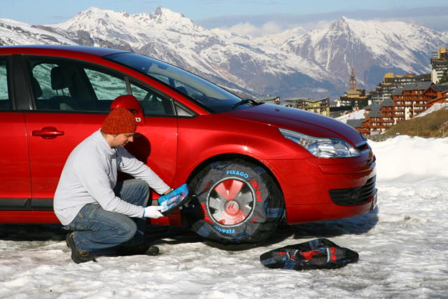 Chaussettes à neige