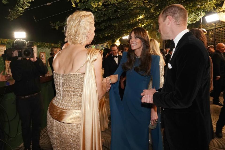 the prince and princess of wales attend the royal variety performance 2023