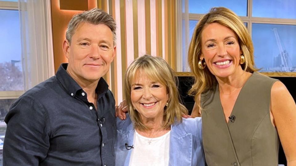 Fern Britton joined Ben Shephard and Cat Deeley on This Morning