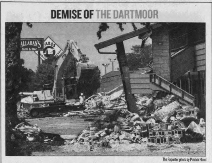 The Dartmoor Motor Inn building, by this point an Economy Inn, was demolished in 2006.