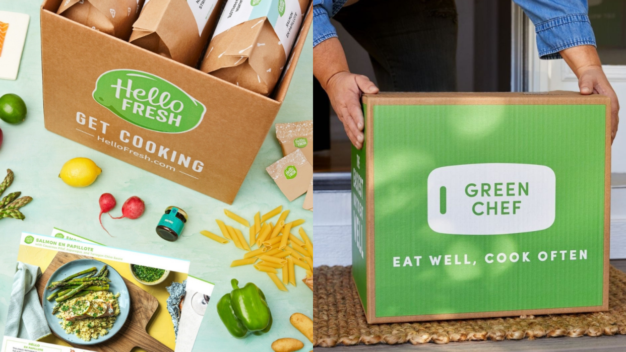 Shop sustainable meal kit delivery services to add a little environmental friendliness to your weeknight meals, including Hello Fresh and Green Chef.