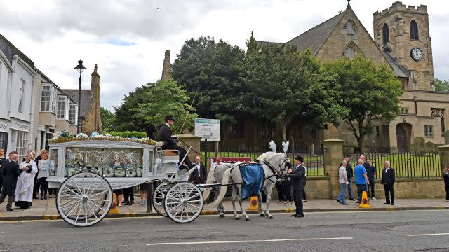 Reggie Young was buried less than a month after he had been born