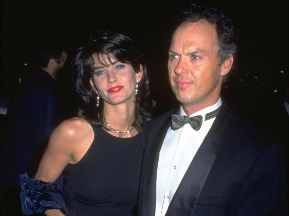 courteney cox michael keaton