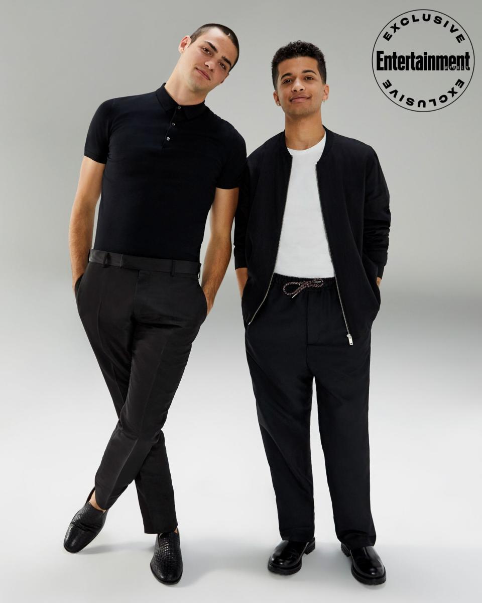 Noah Centineo and Jordan Fisher