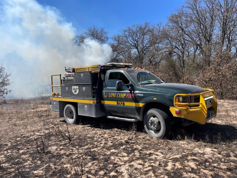 Wildfires trigger evacuations in Texas counties