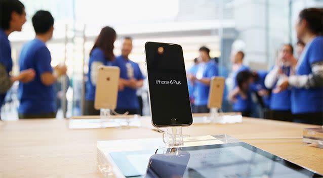 The latest Apple iPhone hit shelves just weeks ago. Photo: Getty Images