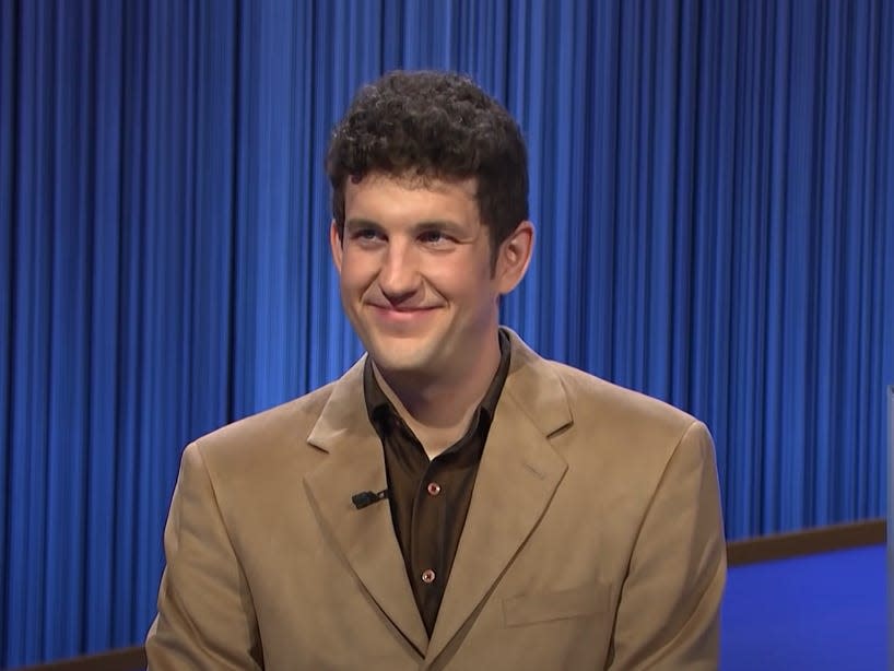 Matt Amodio on "Jeopardy!"