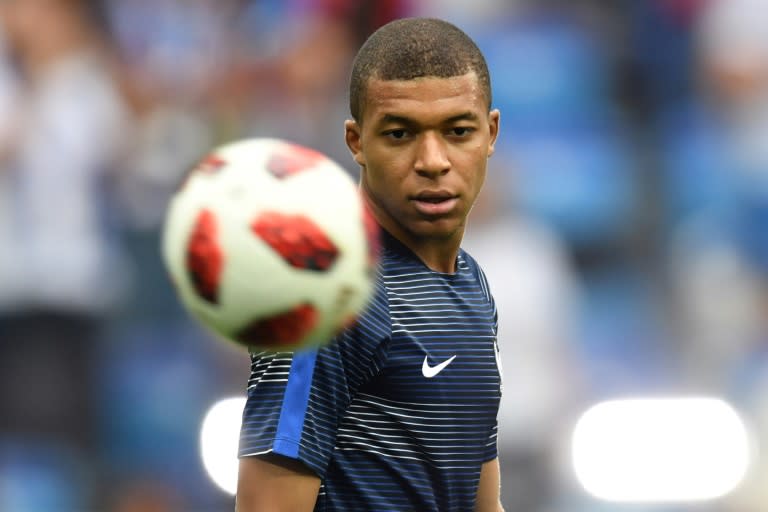 France forward Kylian Mbappe has been one of the standout performers at the World Cup in Russia