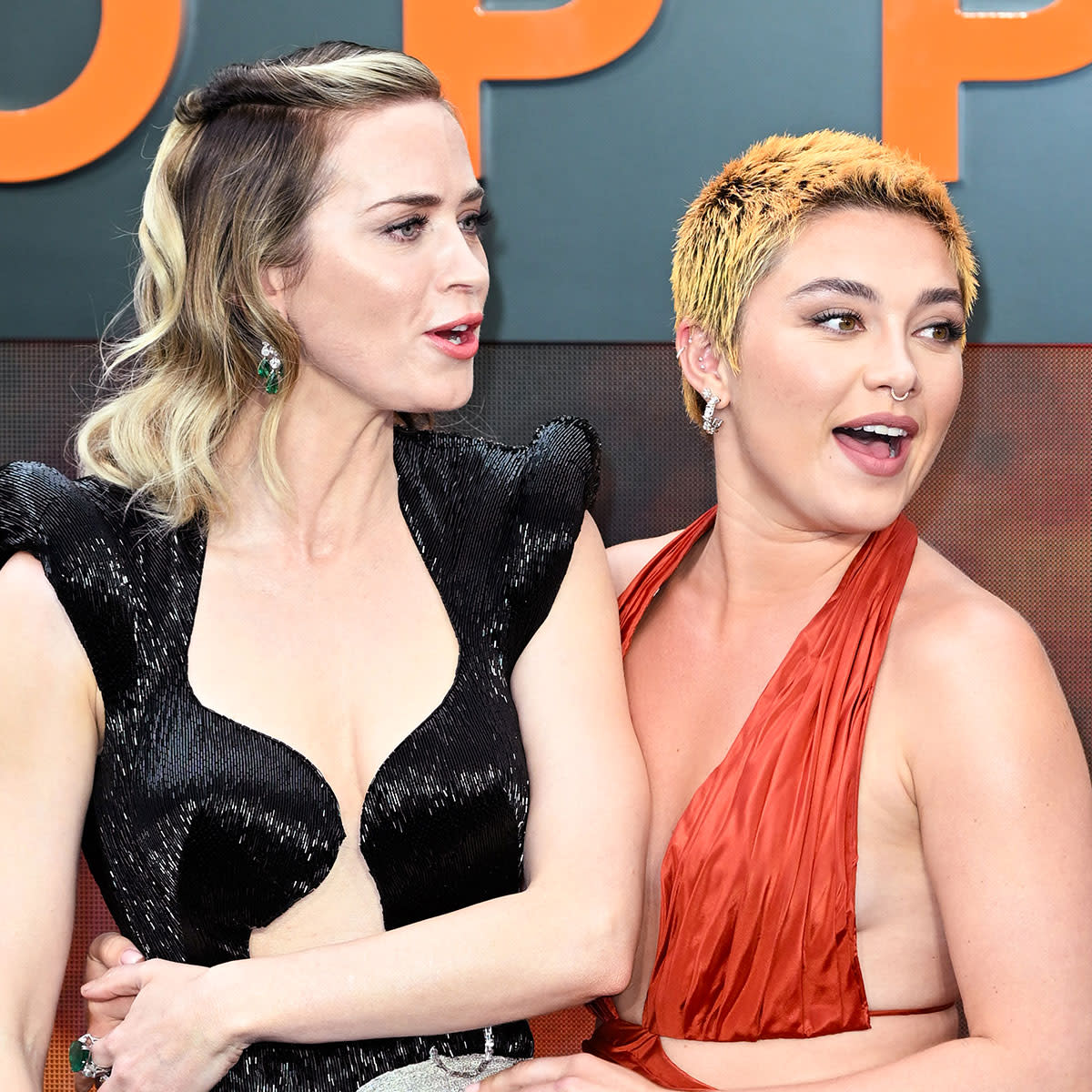 Emily Blunt Florence Pugh The Uk Premiere Of Oppenheimer