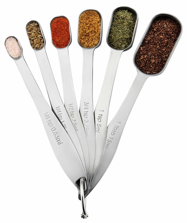 AROMA CHEF MAGIC MEASURING SPOON-ALL IN ONE MEASURING SPOON 1/8 TSP UP TO 1  TBSP