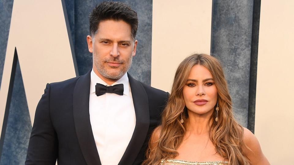 Sofia Vergara and Joe Manganiello at Oscars party