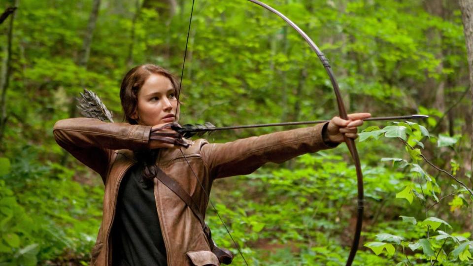 Jennifer Lawrence in The Hunger Games