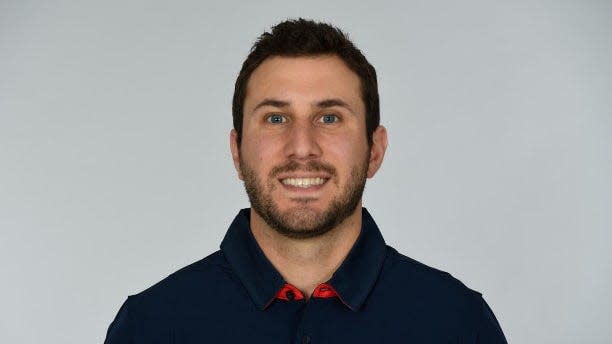 Patriots tight ends coach Nick Caley.