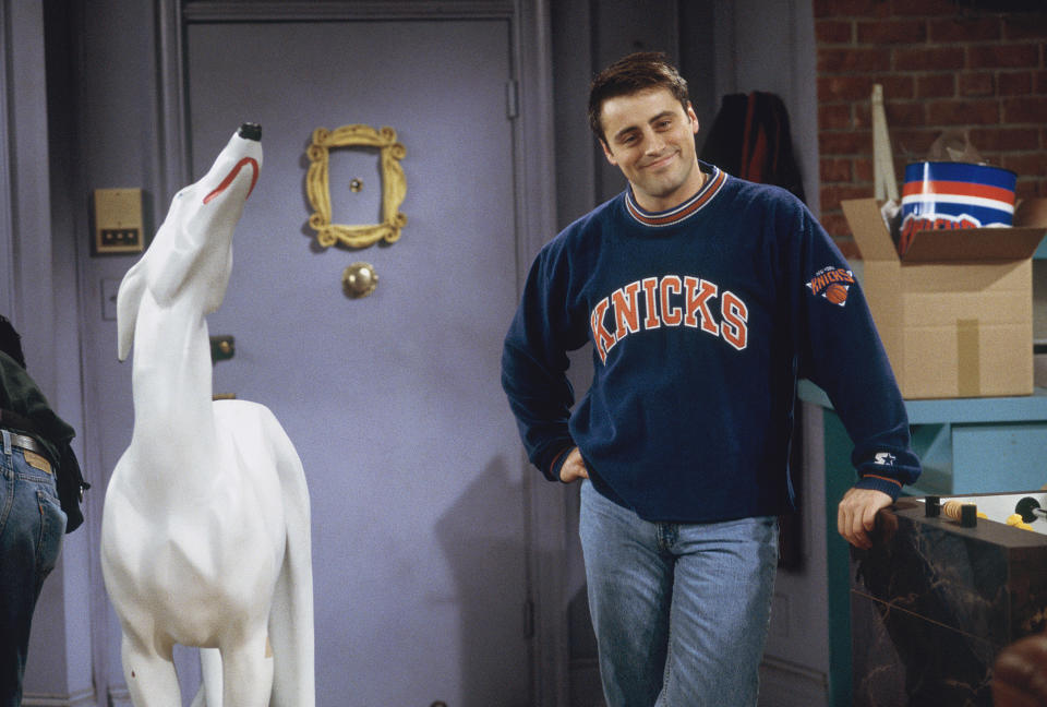 So sah Matt LeBlanc alias Joey Tribbiani zu seinen Friends-Zeiten aus. (Foto: Getty Images)