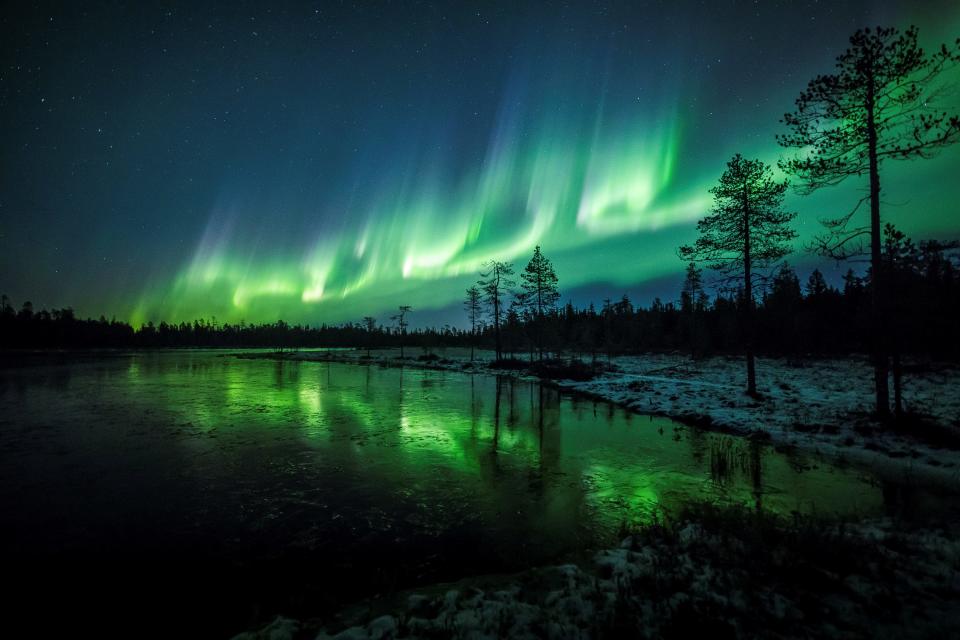 The Northern Lights.