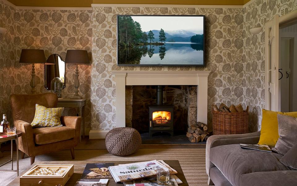 Inside the Boat House at Rothie