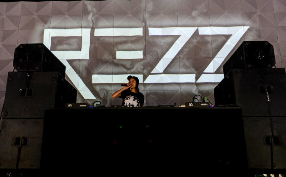 Rezz onstage